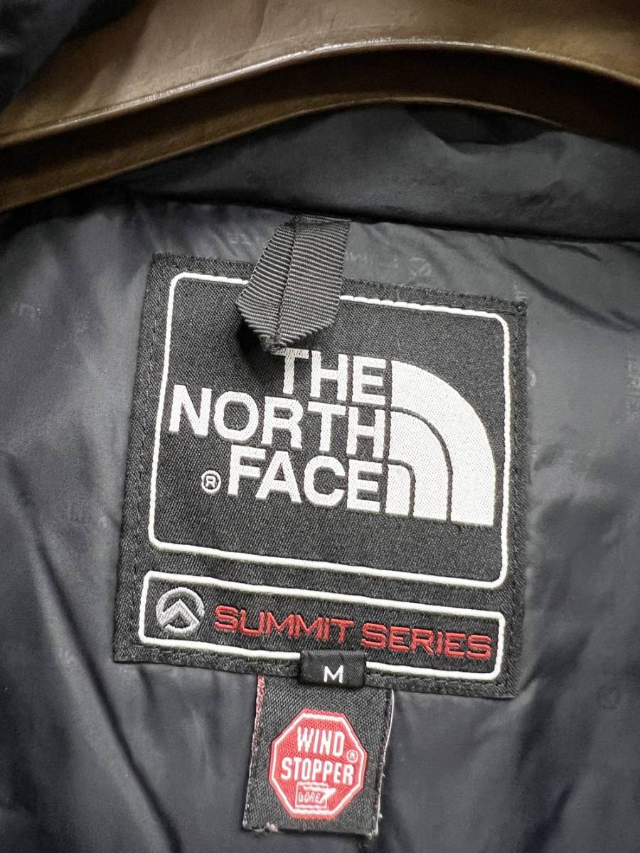 (J4325) THE NORTH FACE ノースフェイス ダウンジャケット メンズ M サイズ 正規品 本物 サミットシリーズ バルトロ!!!!!!!_画像7