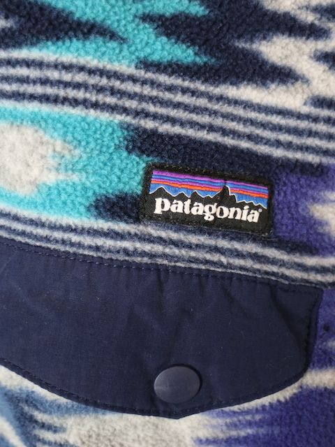 Patagonia パタゴニア ネイティブ柄 シンチラ スナップT フリース プルオーバー(メンズ XL)総柄_画像5