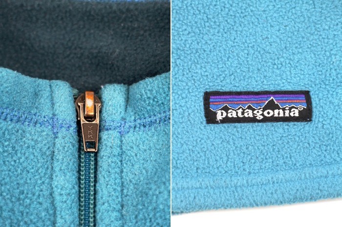 Patagonia■SYNCHILLAフルジップフリースベスト ターコイズブルー/WOMENS XL シンチラ パタゴニア_画像6