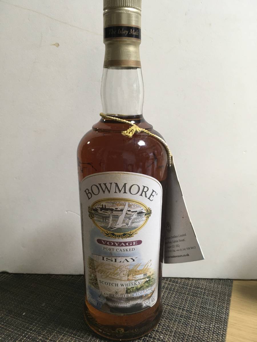 [RARE428] BOWMORE VOYAGE 56%. 700ml. &. CLARET 56%. 750ml_画像3