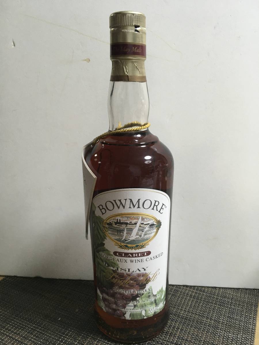 [RARE428] BOWMORE VOYAGE 56%. 700ml. &. CLARET 56%. 750ml_画像5