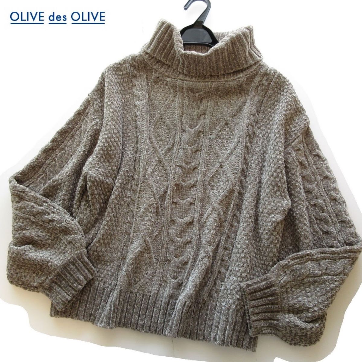 オリーブデオリーブ OLIVE des OLIVE セーター ニット プルオーバー