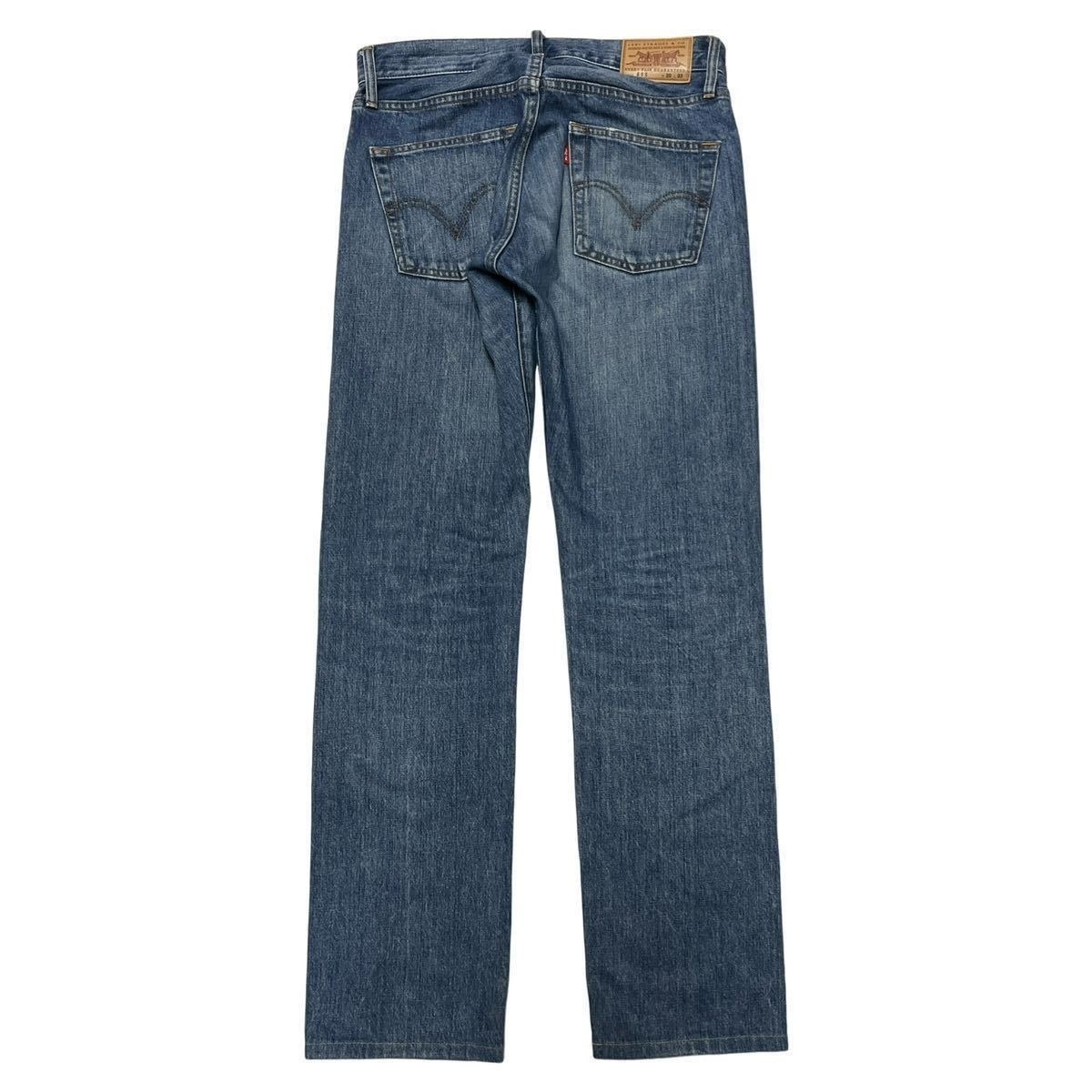 Levi’s リーバイス 505 レギュラーストレートジーンズ デニム W30（※実質32.75インチ） L33 _画像4