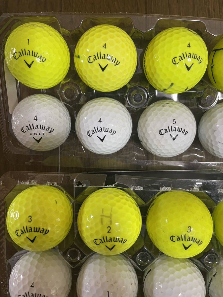 キャロウェイゴルフボール25球の出品です。種類は8枚目の画像にてご確認下さい。_画像4