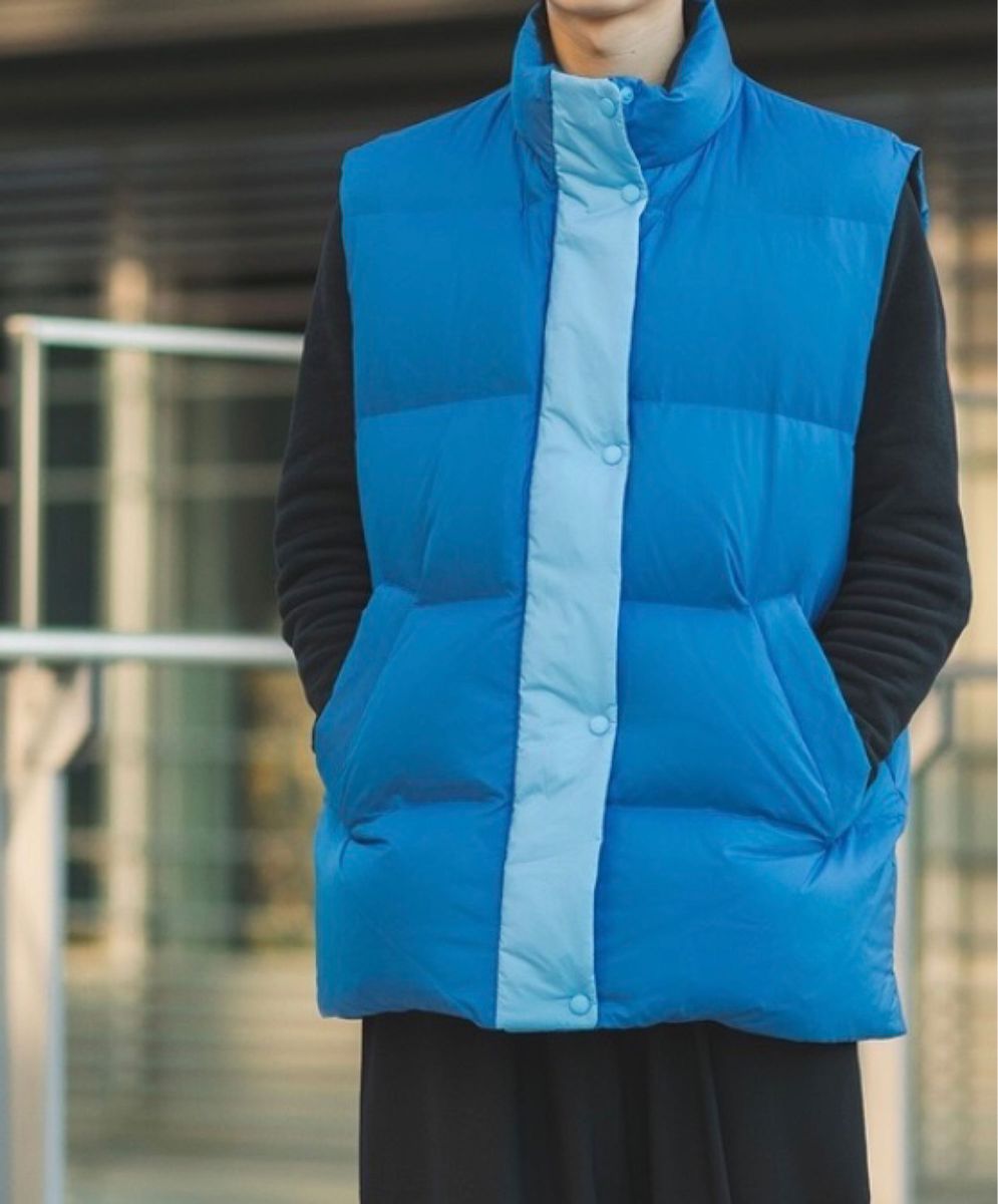 ユニクロUNIQLO×マルニMARNI オーバーサイズダウンベスト 男女 ユニクロUNIQLO×マルニMARNI オーバーサイズダウンベスト 男女