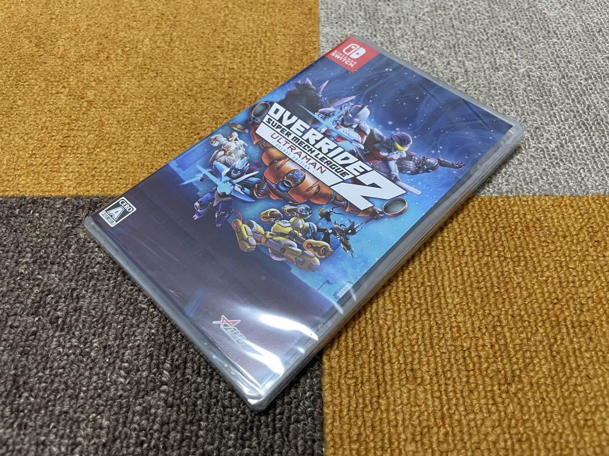 【新品未開封】Switch オーバーライド 2:スーパーメカリーグ ULTRAMAN DX Edition