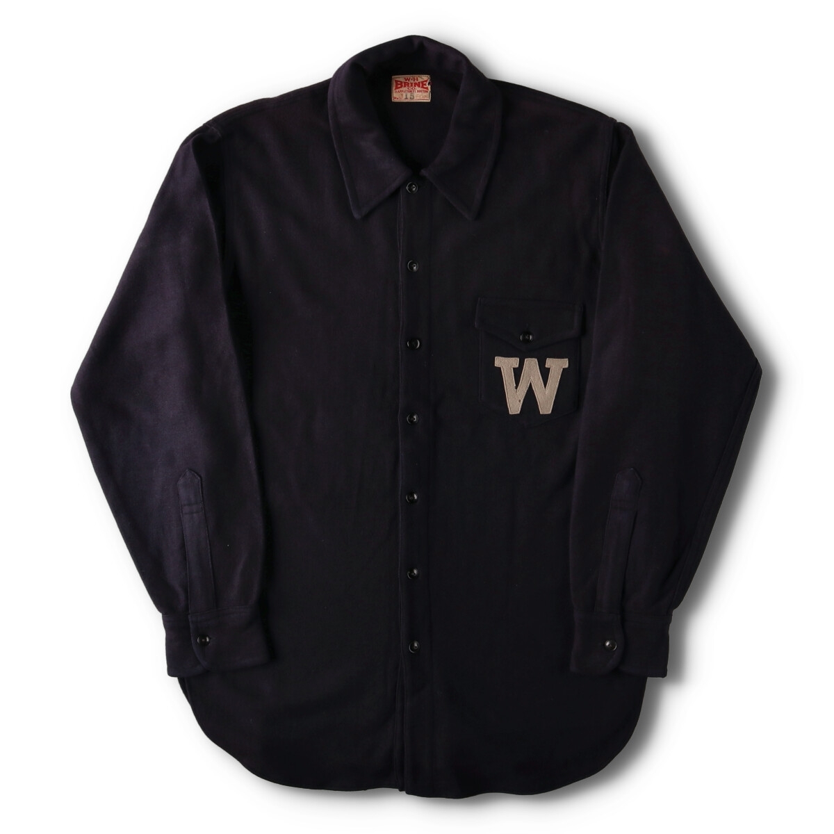 古着 40年代 W.H BRINE CO. ウールシャツ メンズL ヴィンテージ /evb002711