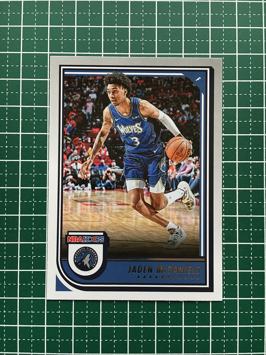 ★PANINI 2022-23 NBA HOOPS #199 JADEN MCDANIELS［MINNESOTA TIMBERWOLVES］ベースカード「BASE」★_画像1