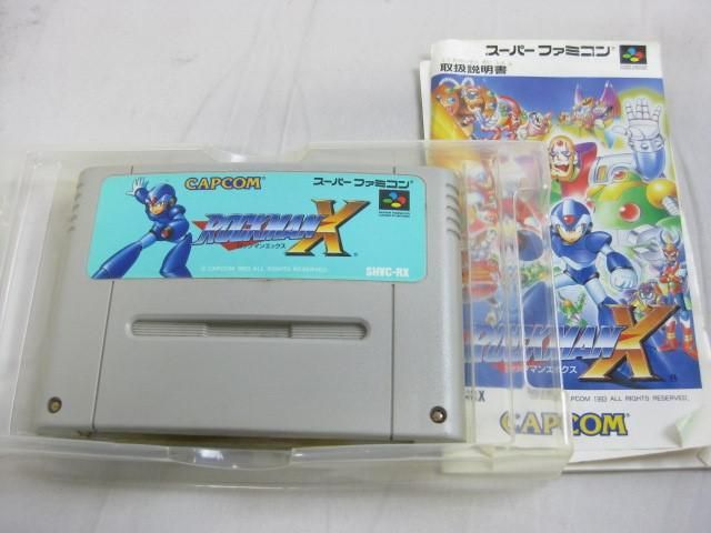 【同梱可】中古品 ゲーム スーパーファミコン ソフト ロックマンX 外箱あり 説明書付き_画像3