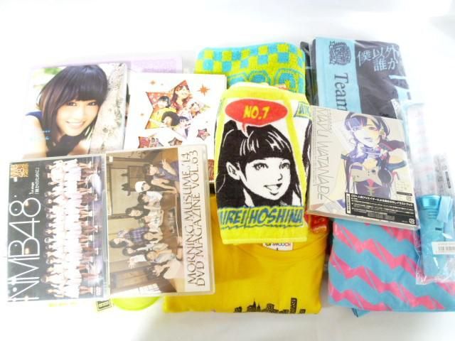 【同梱可】中古品 アイドル ももいろクローバーＺ ももクロ モーニング娘 NMB48他 マフラータオル カード Tシャツサ_画像1