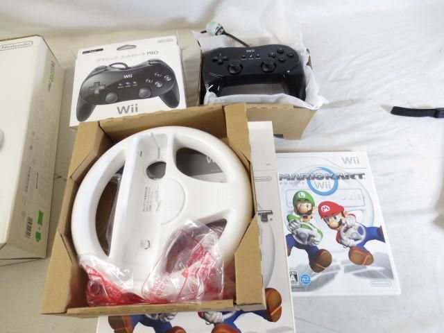 【同梱可】中古品 ゲーム Wii ソフト Wiiスポーツリゾート マリオカートWii 周辺機器 クラシックコントローラーPRO_画像4