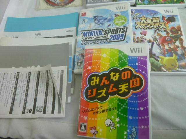 【同梱可】中古品 ゲーム Wii ソフト Wiiパーティ みんなのリズム天国 街へ行こうよ どうぶつの森 等 グッズセット_画像6