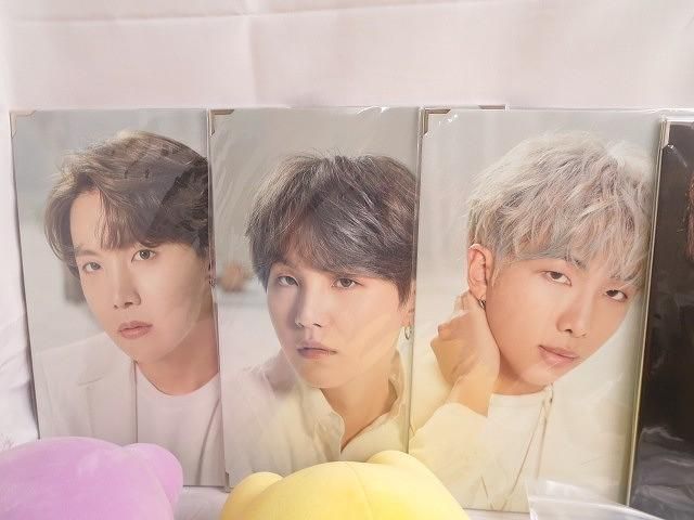 【同梱可】中古品 韓流 防弾少年団 BTS FAKE LOVE MIC Drop キャップ ニット帽 他 プレミアムフォト ぬいぐるみ 等_画像2