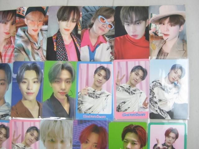 【同梱可】中古品 韓流 SEVENTEEN NCT 他 トレカ 48枚 GOING 等 グッズセット_画像4