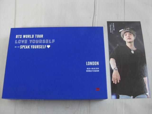 【同梱可】中古品 韓流 防弾少年団 BTS WORLD TOUR LOVE YOURSELF SPEAK YOURSELF LONDON DVD フォトカード シュガ_画像1