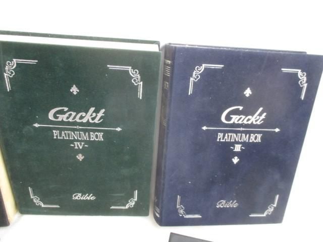 【同梱可】中古品 Gackt ガクト PLATINUM BOX プラチナムボックス ?/?/?/IX/?/?_画像3