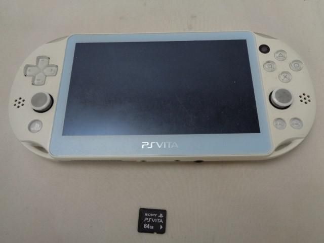 同梱可】中古品 ゲーム PS Vita 本体 PCH-2000 ホワイト 動作品
