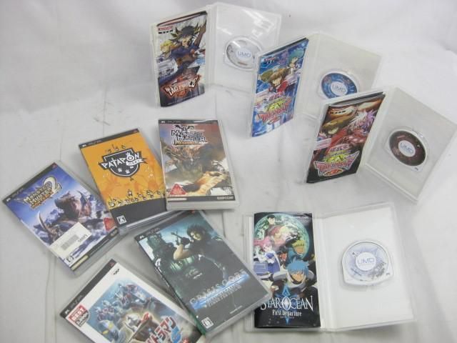 【同梱可】中古品 ゲーム PSP 本体 PSP3000 ピアノブラック 動作品 ソフト クライシスコア ファイナルファンタジー V_画像2