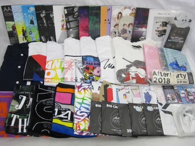 【同梱可】中古品 アーティスト AAA Nissiy 他ペンライト Tシャツ タオル ポーチ 他 グッズセット_画像1