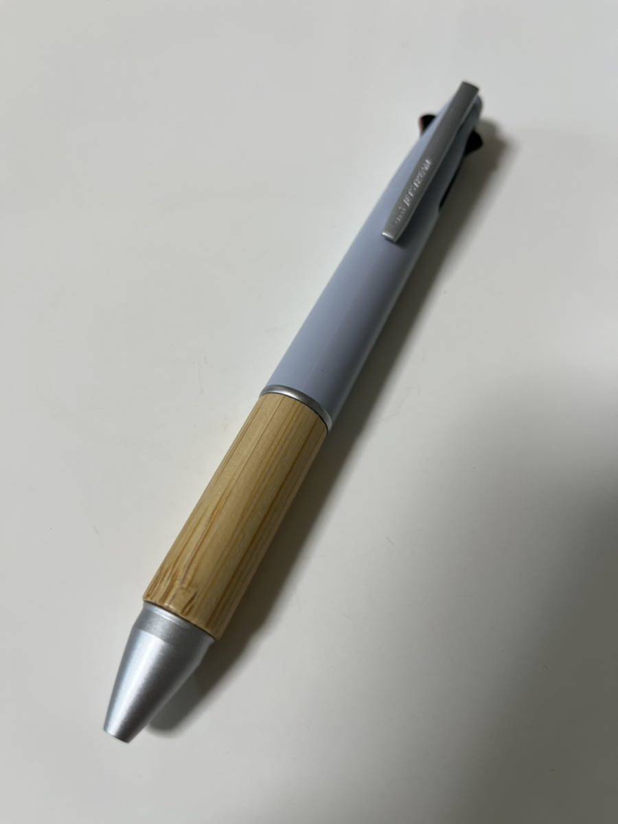 ジェットストリーム 多機能ペン 4&1 BAMBOO三菱鉛筆 ジェットストリーム バンブー　ブルーグレー　多機能ペン ボールペン　シャーペン_画像2