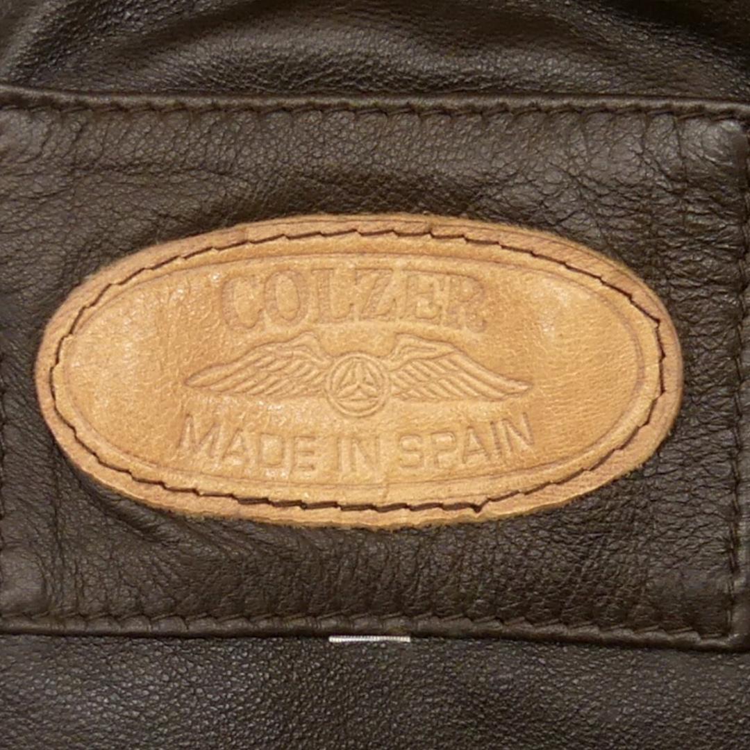 即決 スペイン製 COLZER メンズL位 ムートンコート コルザー 茶 即決 スペイン製 COLZER メンズL位 ムートンコート コルザー 茶