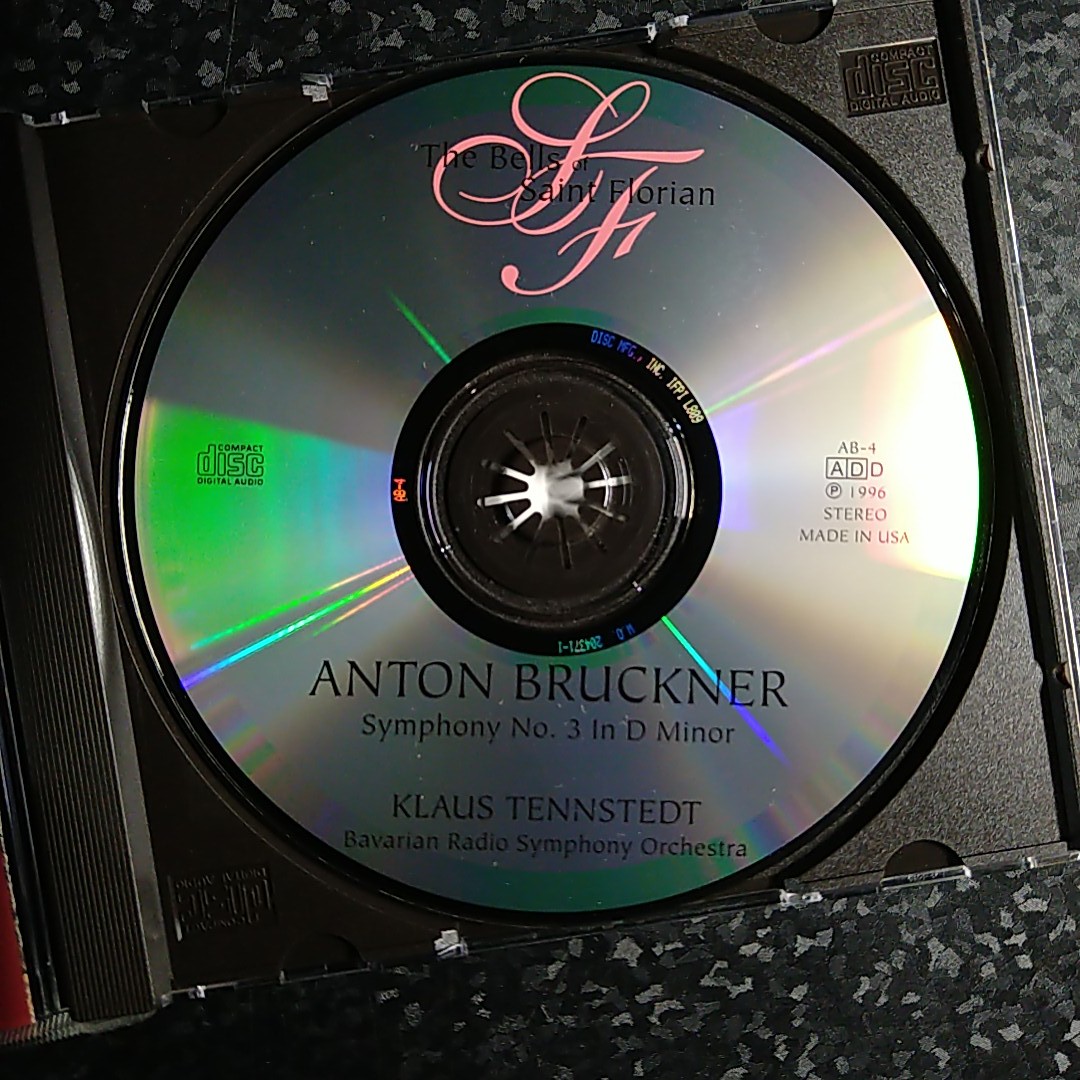 k（輸入盤）テンシュテット　ブルックナー　交響曲第3番　Tennstedt Bruckner Symphony No.3 The Bells of Saint Florian_画像3