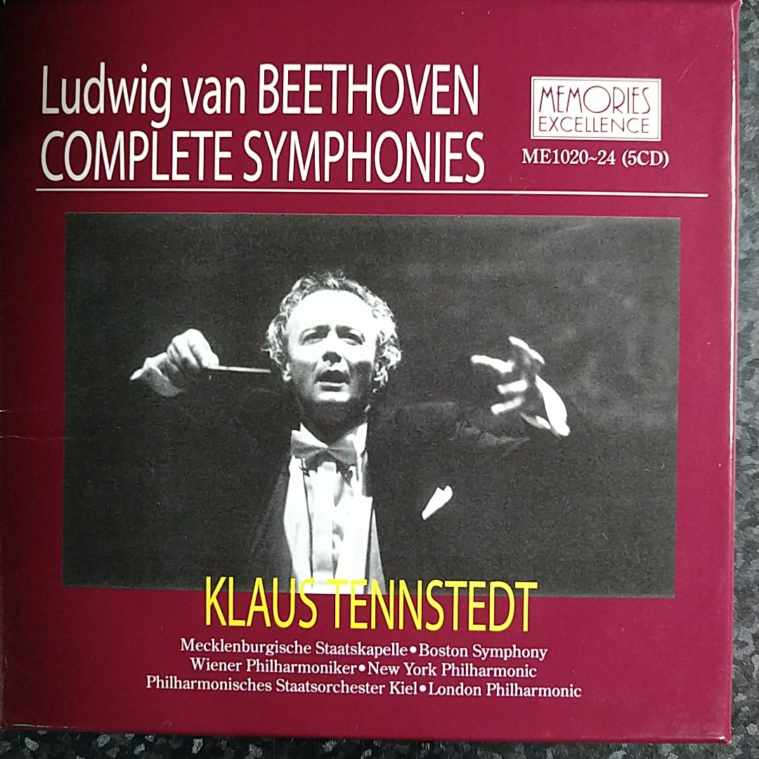 k（5CD）テンシュテット　ベートーヴェン　交響曲全集　Tennstedt Beethoven Complete Symphonies_画像1