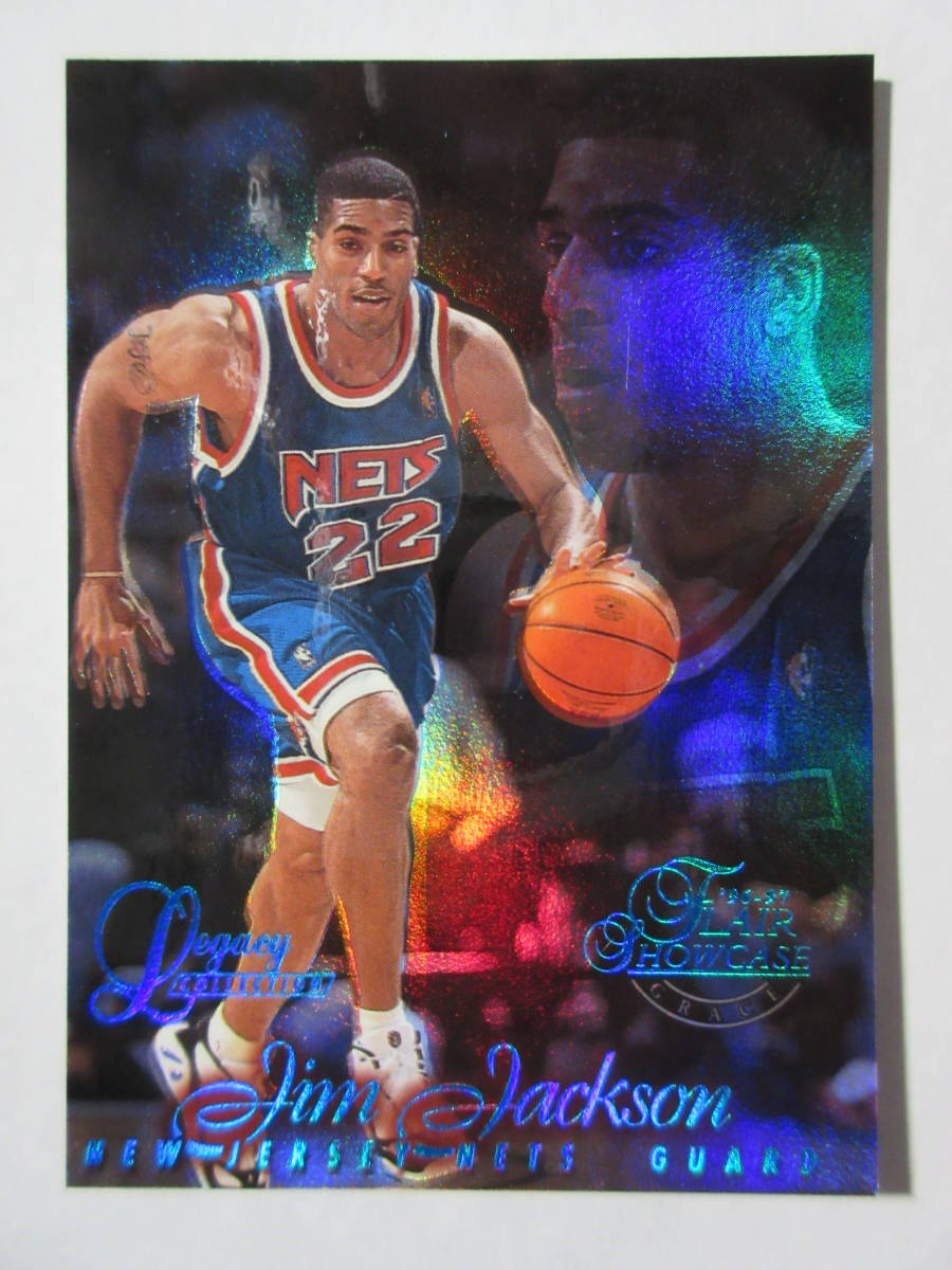 1996-97 Flair Showcase Legacy Collection Row1 #46 Jim Jackson/150 ジミー・ジャクソン マーベリックス ネッツ 76ers Jimmy SG_画像1