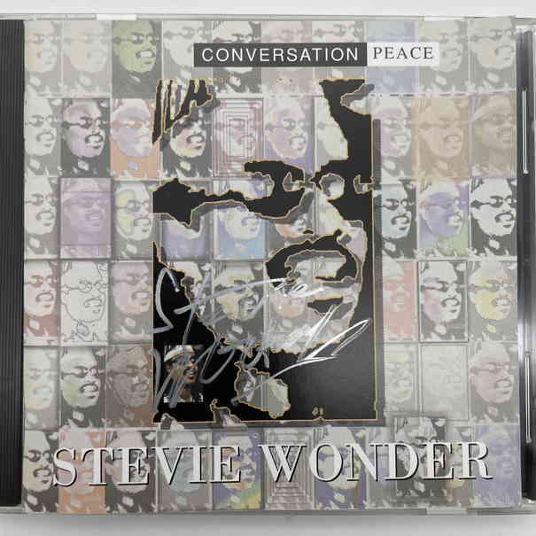 Stevie Wonder 直筆サイン入り CD スティービーワンダー_画像1