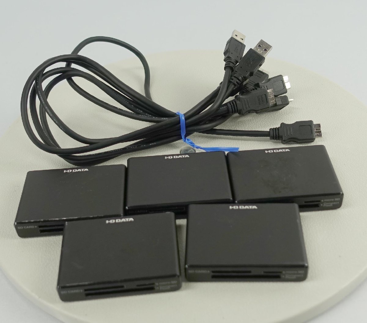 レターパックプラス 5個セット IODATA（USB 3.0）接続 マルチカードリーダー・ライター US3-U2RW/B アイ・オー・データ N111604_画像1