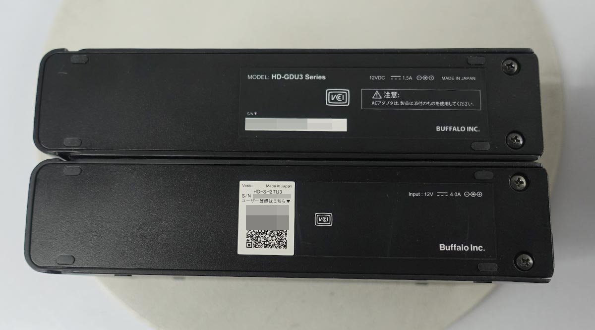 5台セット ジャンク HDD無 外付けHDD BUFFALO NAS LS220D0402C/LS-WH2.0TGL/R1/HD-GDU3/HD-SH2TU3/IODATA/HDL2-A N111502_画像7