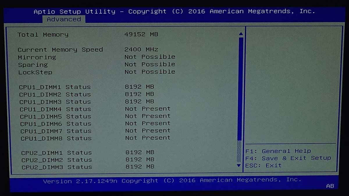 訳あり ラックサーバー NEC Express5800/R120g-1E N8100-2429Y/Xeon E5-2650 v4 x2基/メモリ48GB/HDD無/OS無/1U/サーバ S111007_画像7