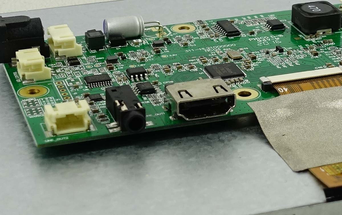 汎用 液晶モニタ HDMI接続 10.1インチ TFT LCD (IPS) 1024x600 HA-101XIEB0GA0-A モジュール ディスプレイ LCD PC モニター 業務 S112208_画像5