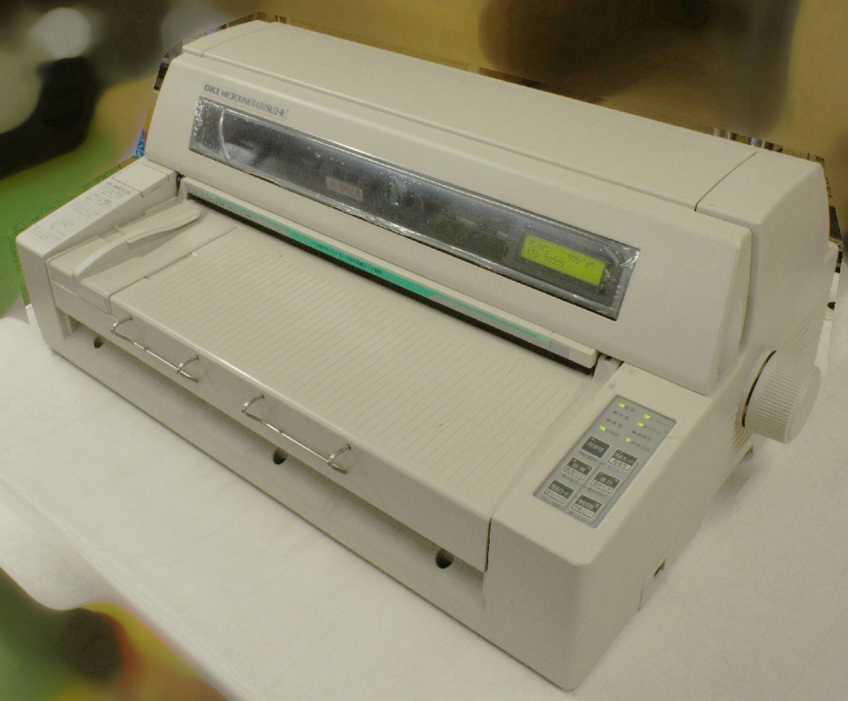 OKI ドットインパクトプリンター MICROLINE 8480SU2-R パラレル/USB 日通トランスポート発送 印刷 中古 F112804-日本代購代Bid第一推介「Funbid」