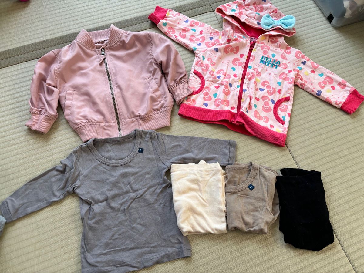 子供服 女の子 長袖 80  まとめ売り 19点セット　秋冬 上下セット　キティ ベビードール　petit main gap