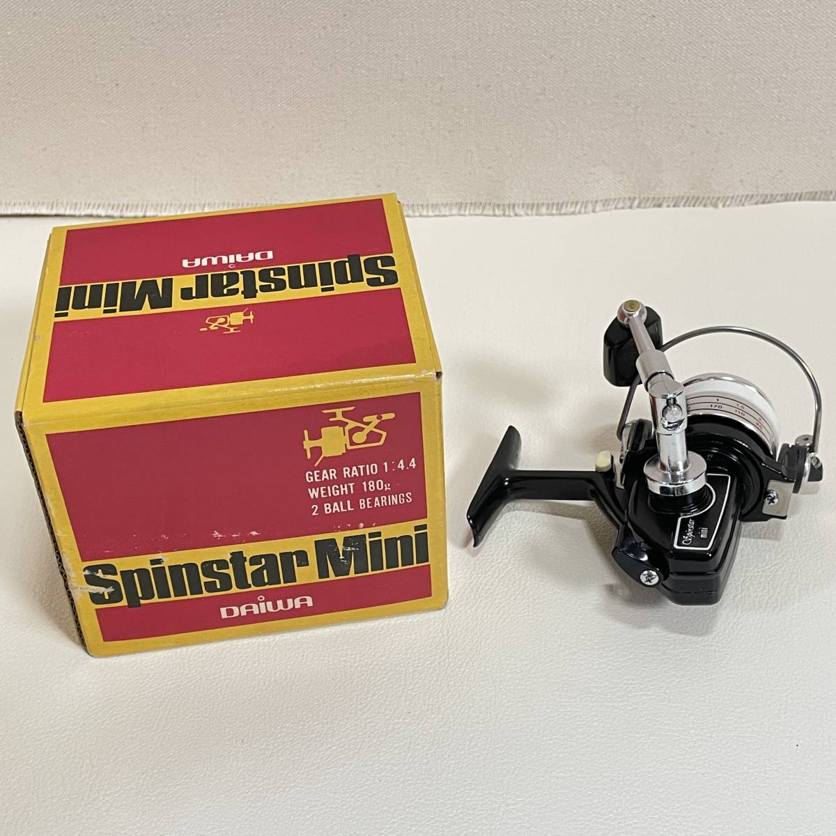 リール】美品 ダイワ オールド スピンスターミニ Spinstar Mini 箱付き