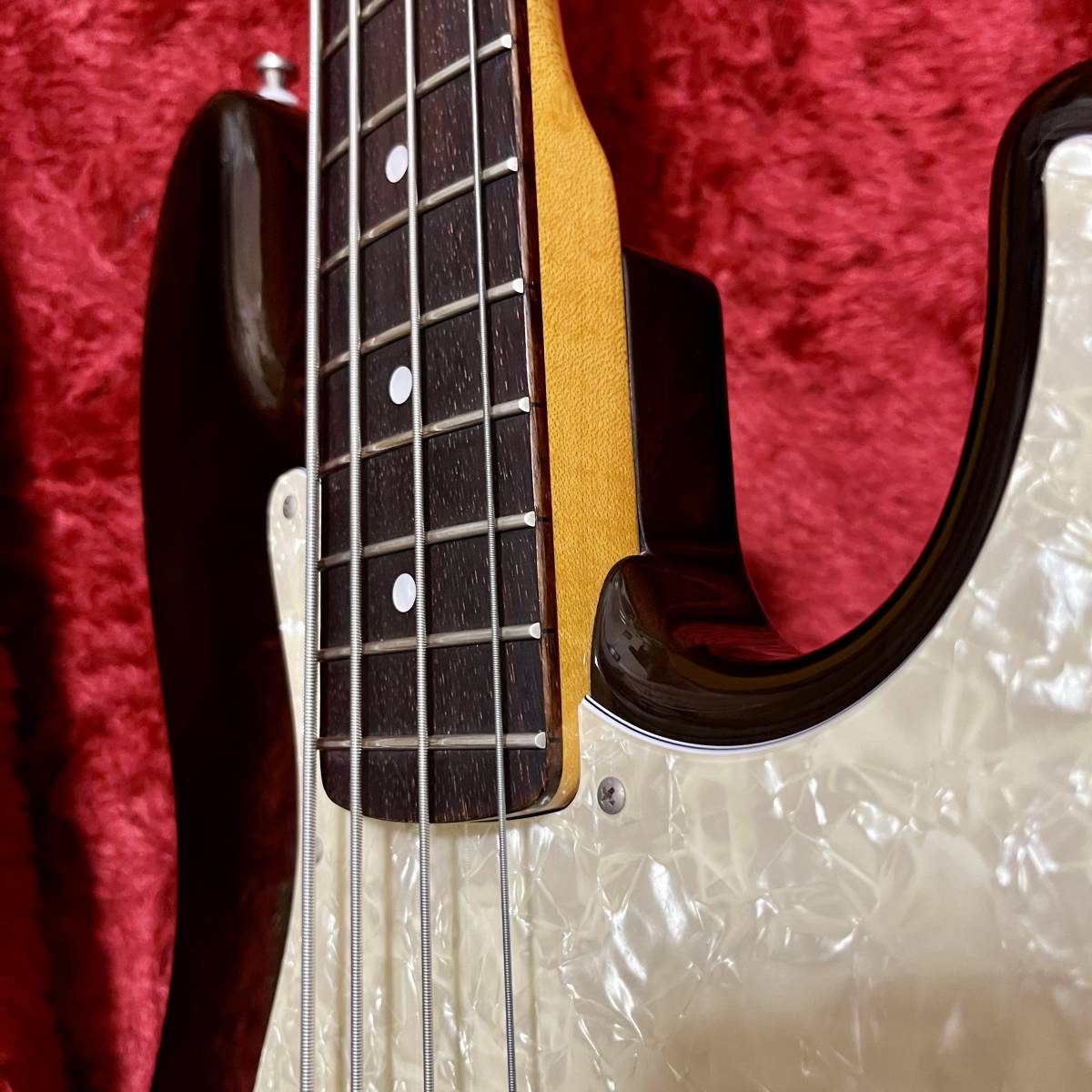 Fender Japan Jazz Bass JB62PJ PJベース マッチングヘッド_画像9