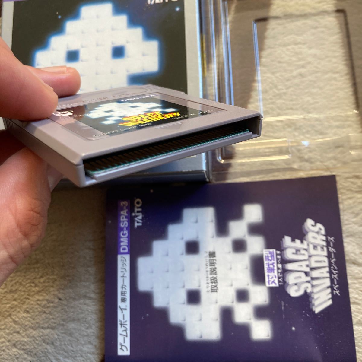 送料無料　GB ゲームボーイ スペースインベーダーズ Nintendo GAME BOY SPACE INVADERS DMG-SPA-1 TAITO ゲームボーイソフト_画像4