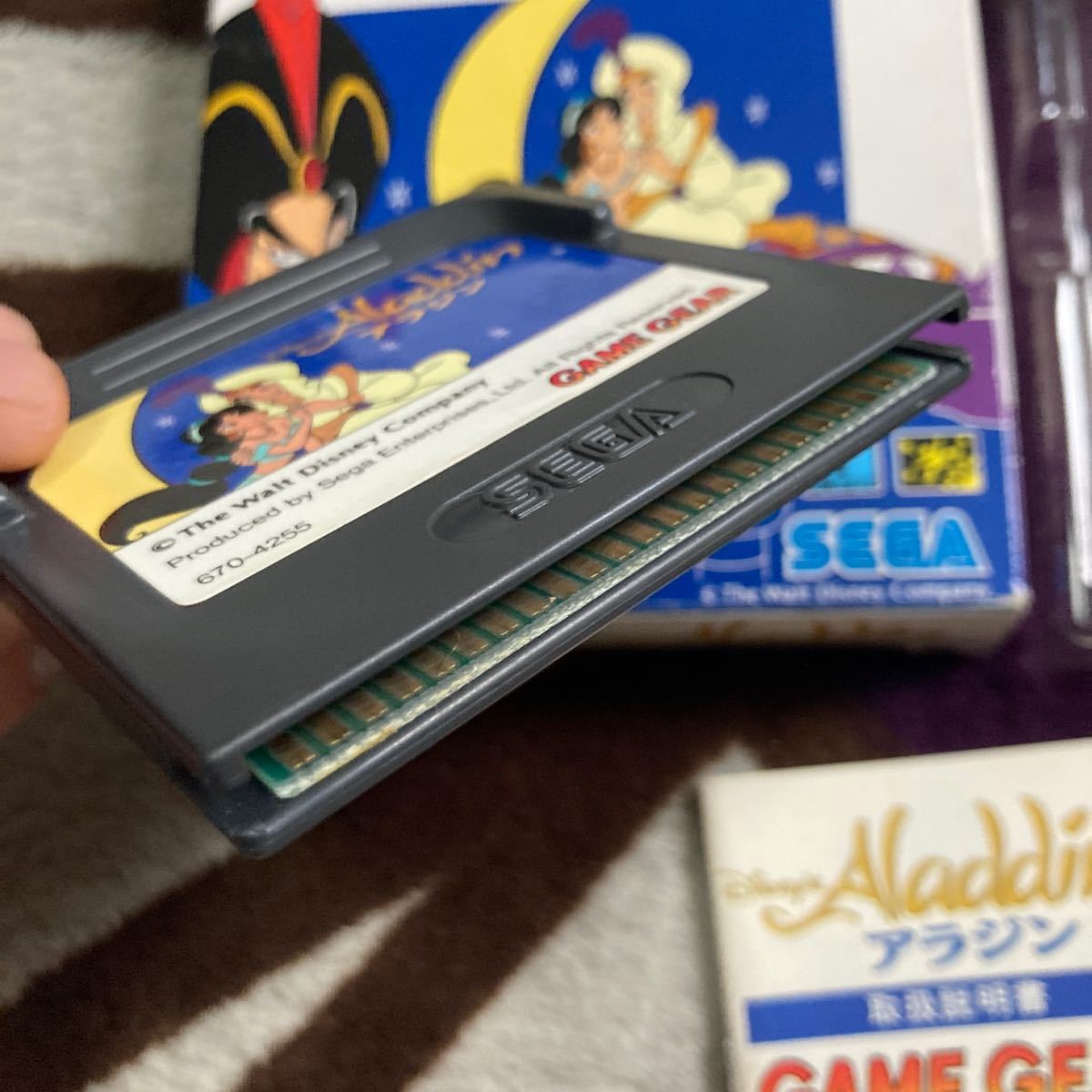 送料無料 GG ゲームギア アラジン 箱 説明書 付属 Game Gear 送料無料 GG ゲームギア アラジン 箱 説明書 付属 Game Gear