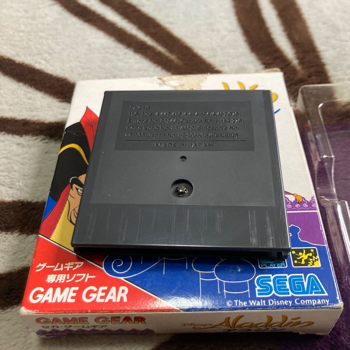 送料無料 GG ゲームギア アラジン 箱 説明書 付属 Game Gear 送料無料 GG ゲームギア アラジン 箱 説明書 付属 Game Gear