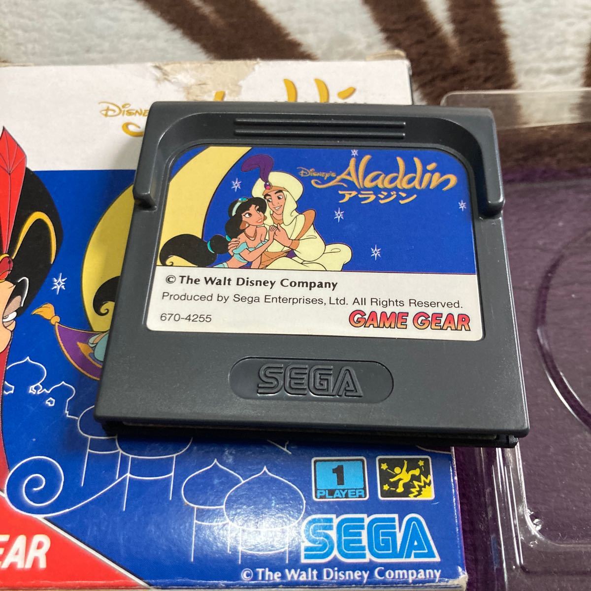 送料無料 GG ゲームギア アラジン 箱 説明書 付属 Game Gear 送料無料 GG ゲームギア アラジン 箱 説明書 付属 Game Gear