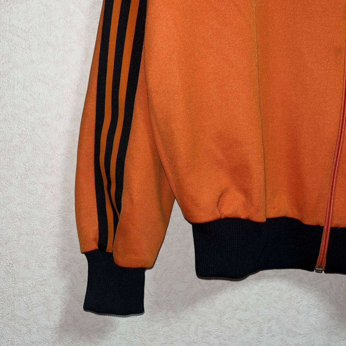 【adidas】80s アディダス ヴィンテージ トラックジャケット オレンジ_画像6