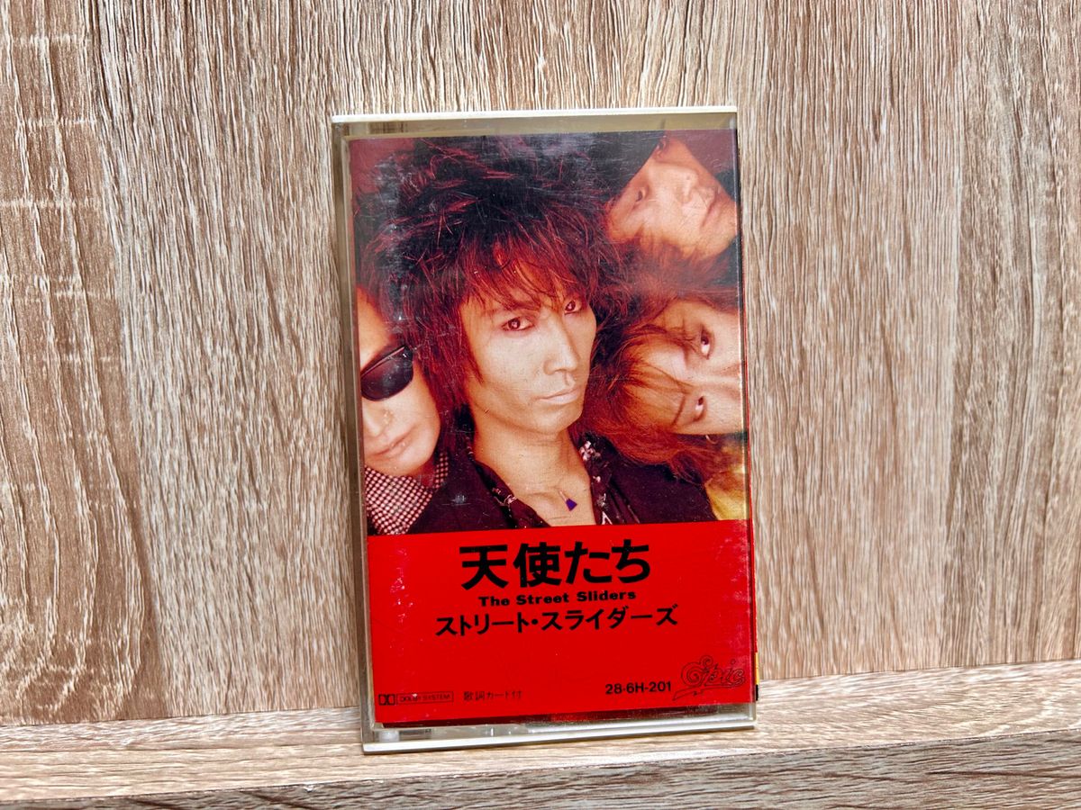 The Street Sliders 天使たち カセットテープ 見本盤】