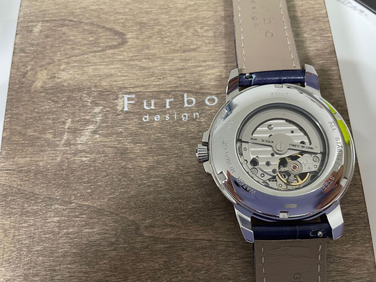 新品 未使用 フルボ 腕時計 Furbo design メンズ腕時計