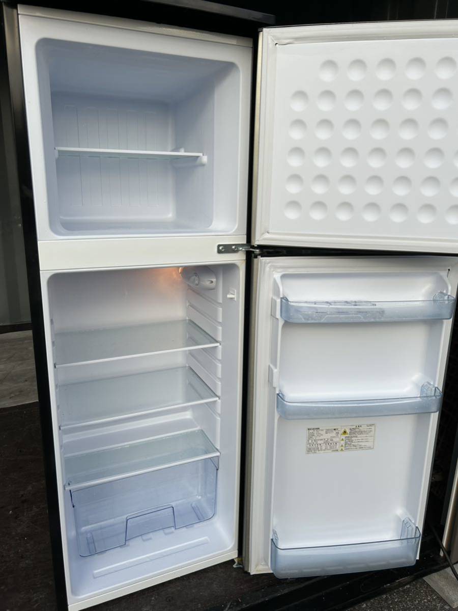 【2020年製】アズマ 冷凍冷蔵庫 MR-ST136A 137L 2ドア　ご_画像2