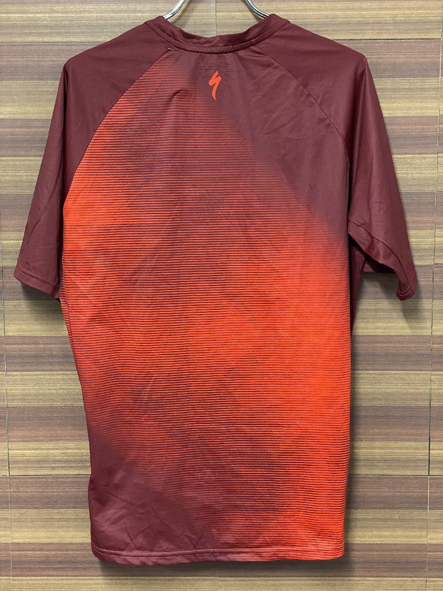 GM682 スペシャライズド SPECIALIZED 半袖 トレイルシャツ 赤 M_画像2