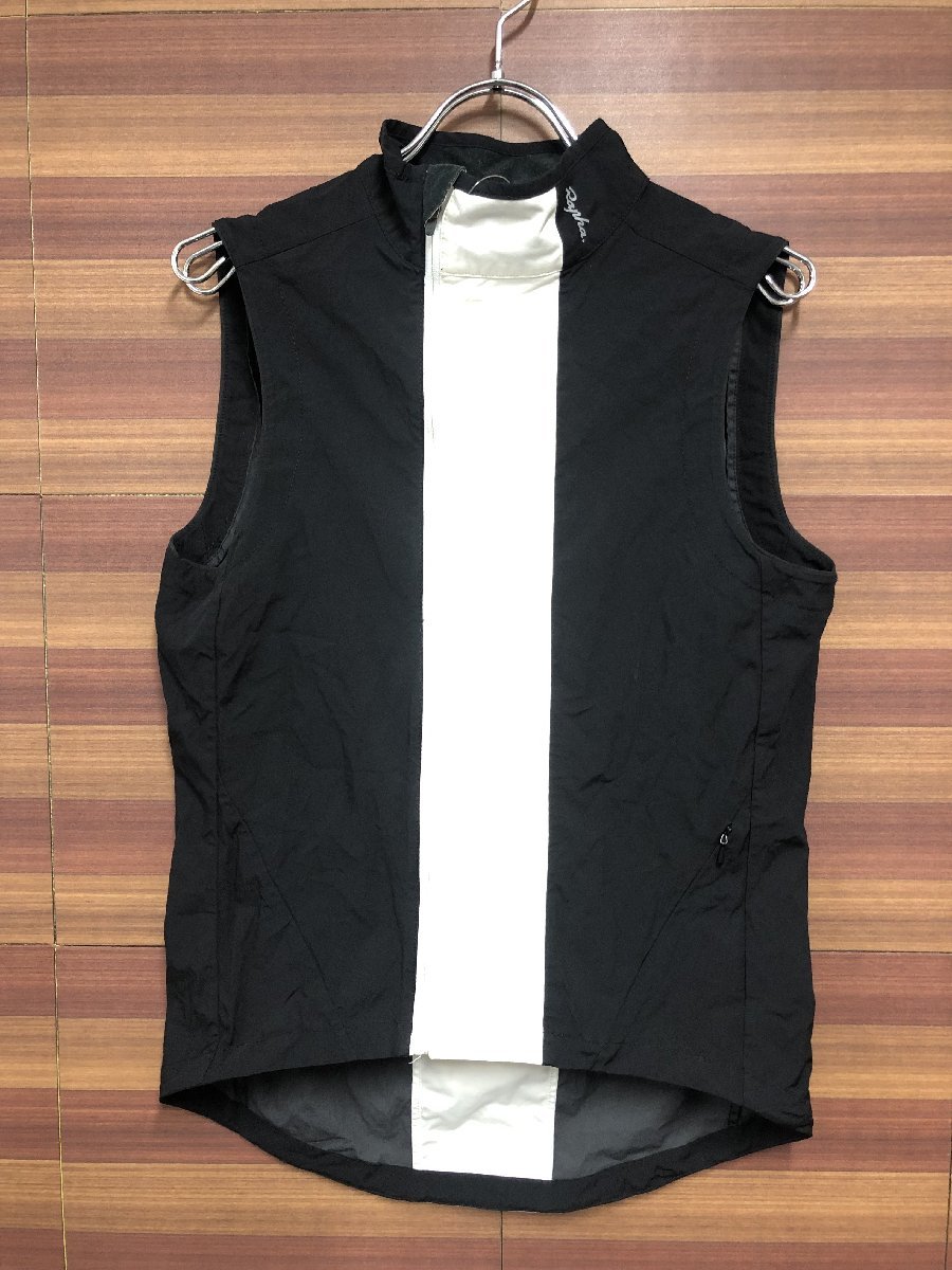 HH977 Rafa Rapha Classic Gilet Black White Ladies слегка желтоватые