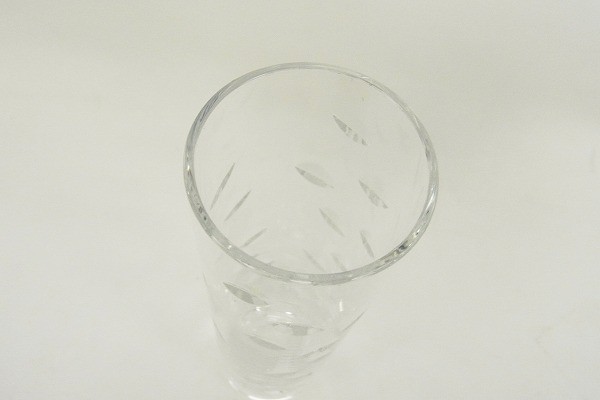 O102-J16-1721 Baccarat バカラ クリスタル グラス 高さ約20cm 現状品⑧_画像2