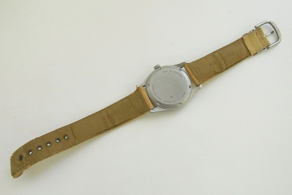 O011-S24-2384 HAMILTON ハミルトン Khaki カーキ クォーツ 腕時計 箱付 現状品⑧_画像6