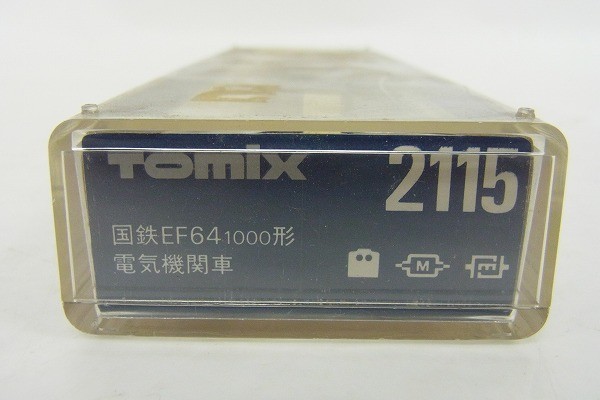 P076-S28-2977 TOMIX トミックス 2115 国鉄EF64 1000形 電気機関車 Nゲージ 鉄道模型 現状品⑧_画像2